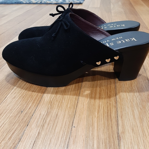 kate spade Shoes - Kate Spade Amsterdam Platform Clogs Size 8.5 NWOB